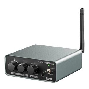 Manayo PM5-BT Bluetooth Phono Turntable Preamp RCA Stereo Phonograph Amp